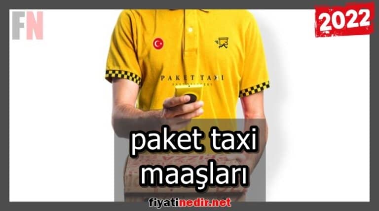 Paket Taxi Maa Lar Ne Kadar Fiyat Nedir