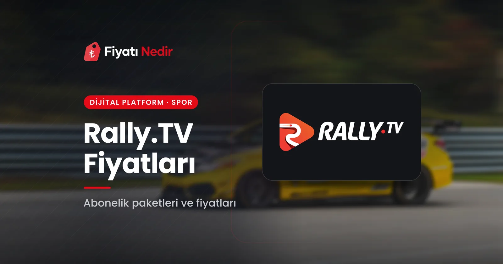 Rally.TV Fiyatları