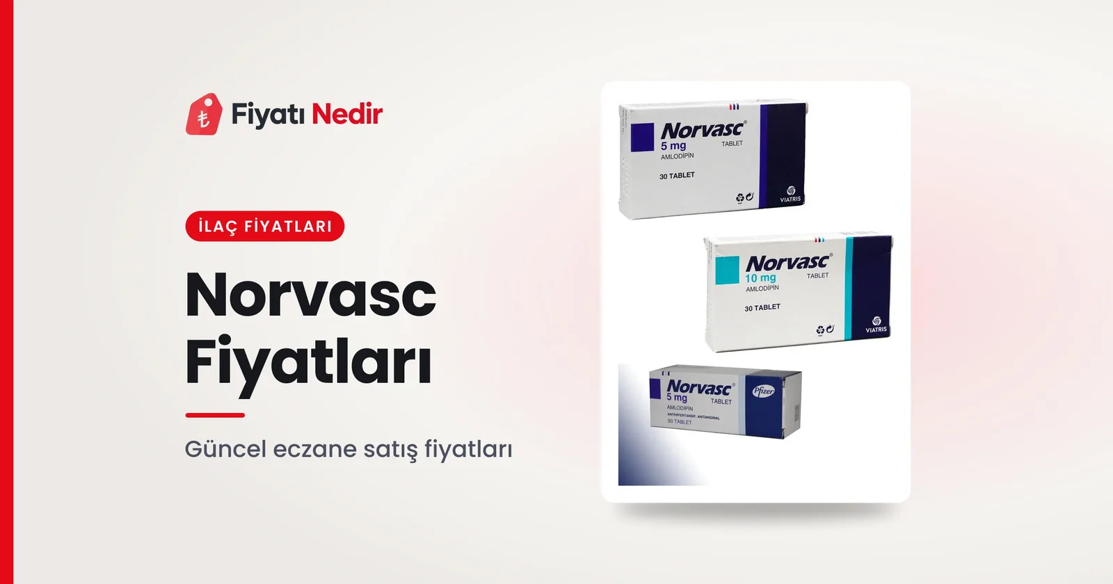 Norvasc Fiyatları