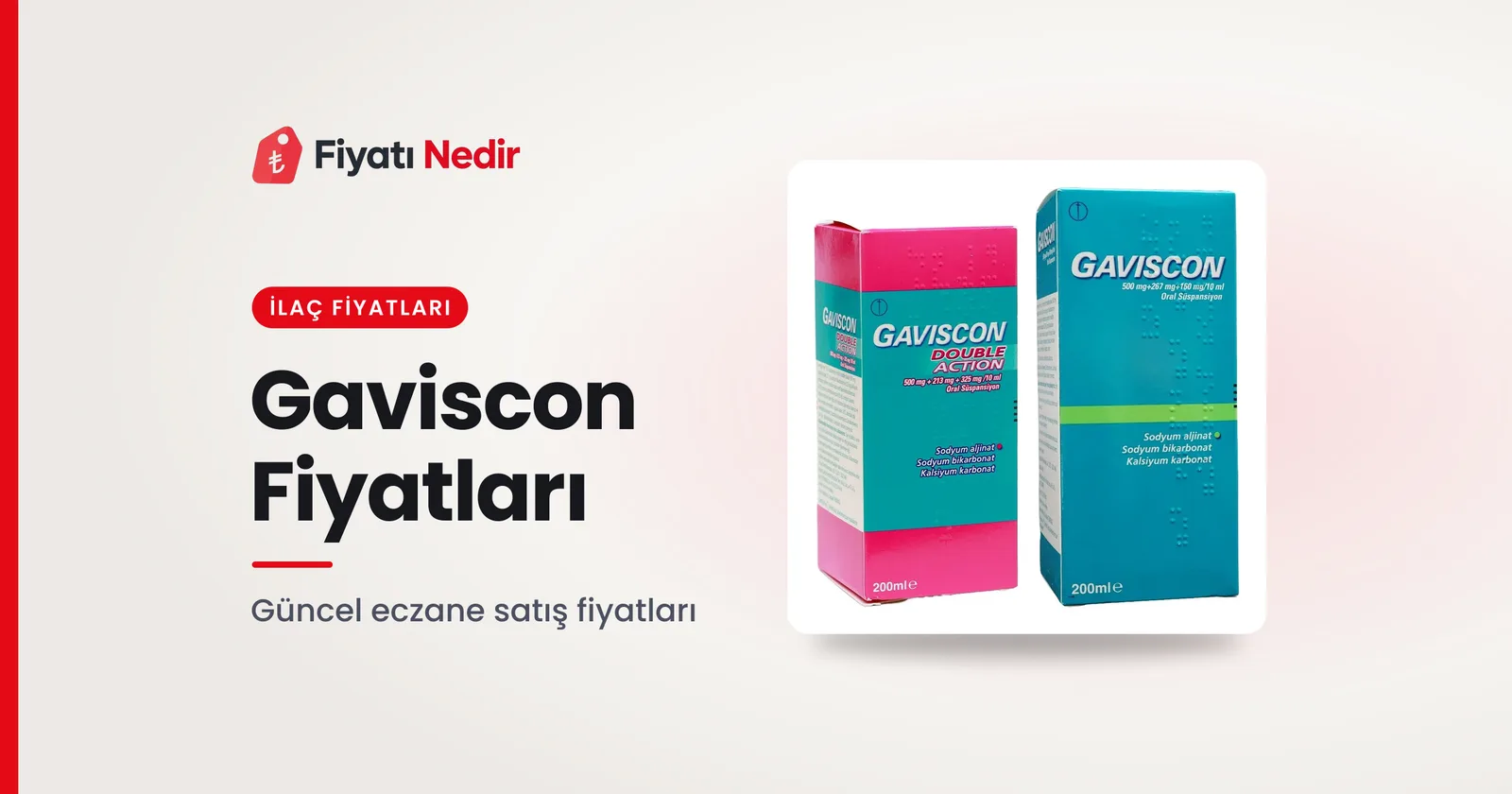Gaviscon Fiyatları