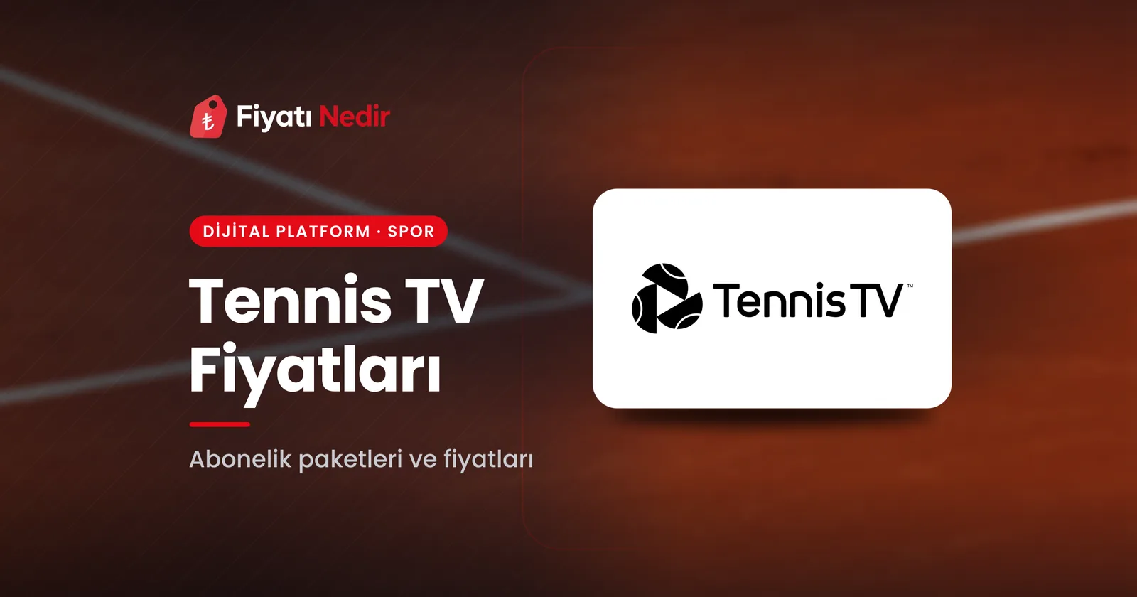 Tennis TV Fiyatları