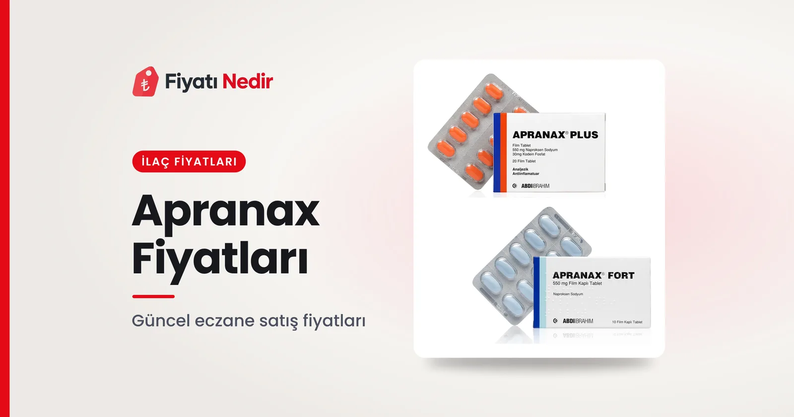 Apranax Fiyatları