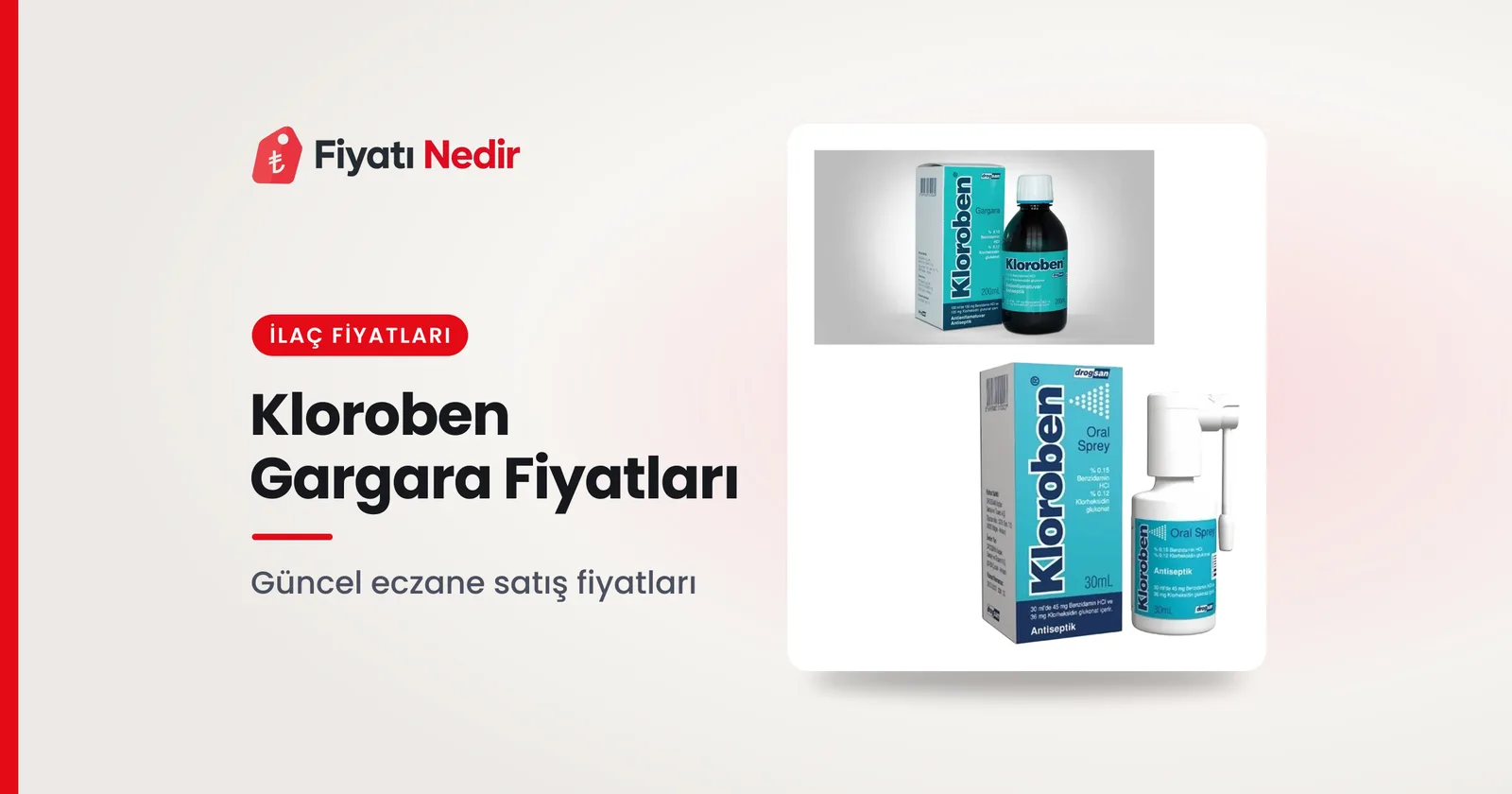 Kloroben Gargara Fiyatları