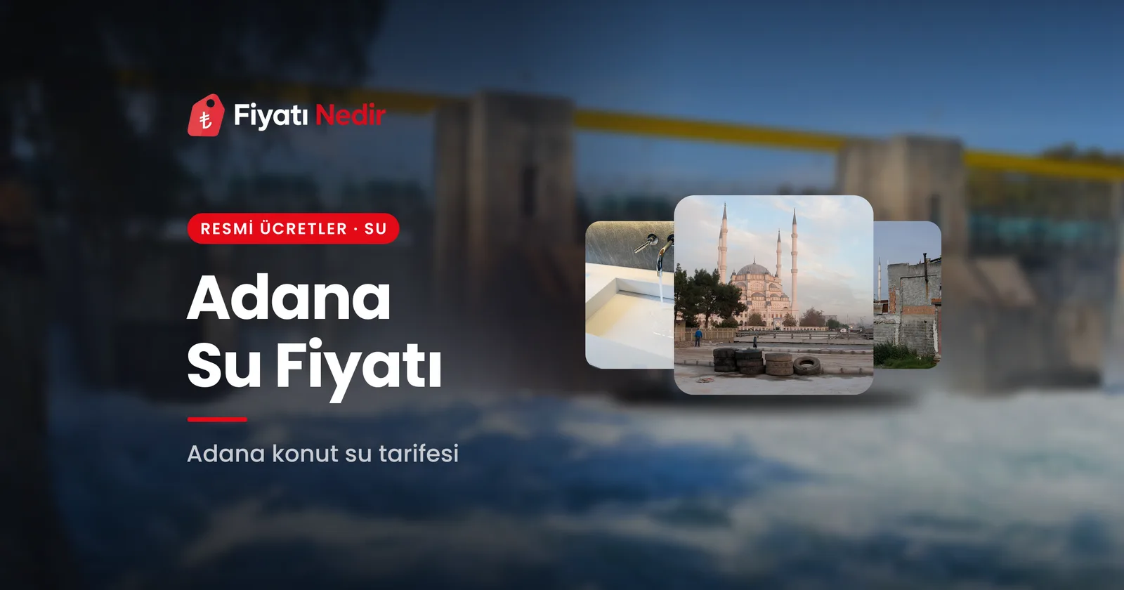 Adana su fiyatı