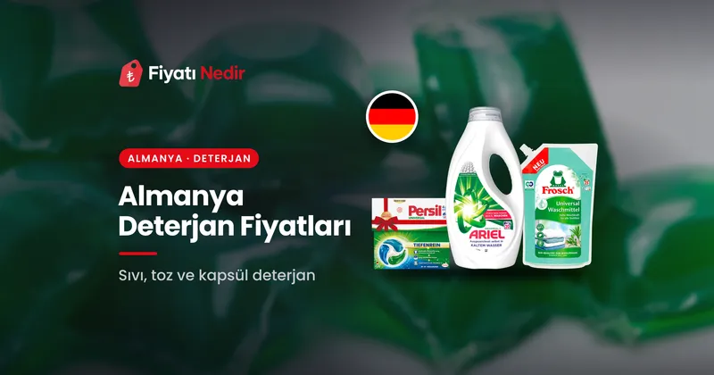 Almanya deterjan fiyatları