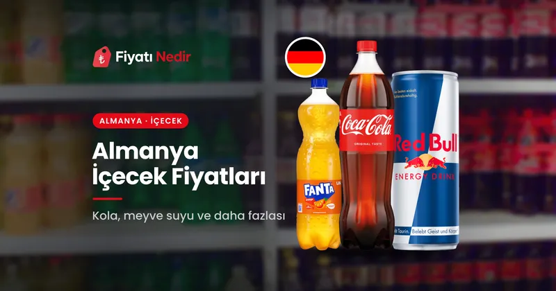 Almanya içecek fiyatları