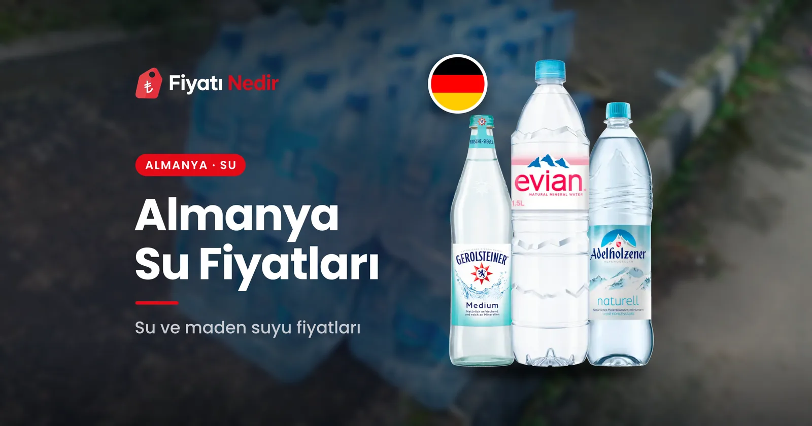Almanya su fiyatları