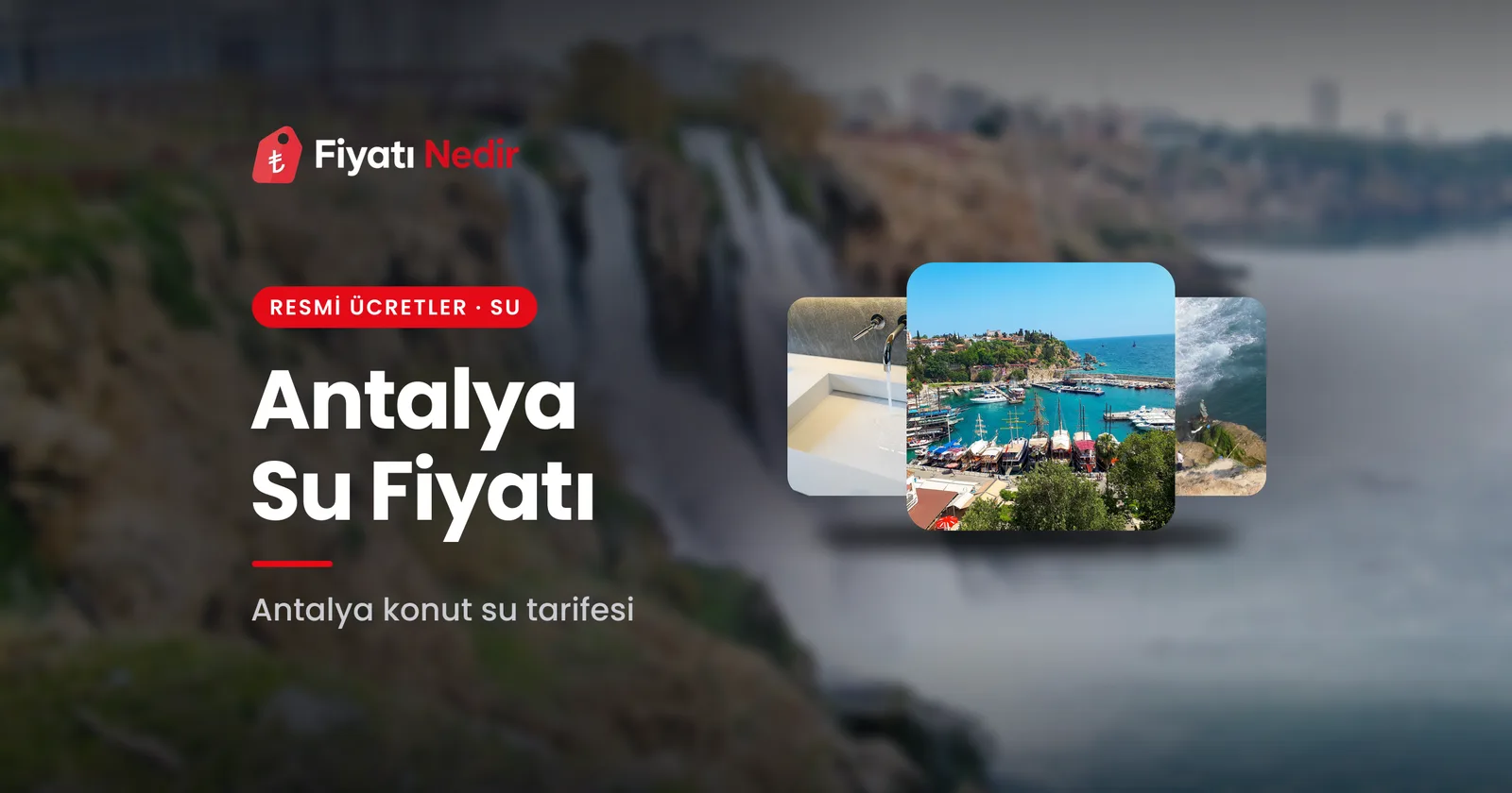 Antalya su fiyatı