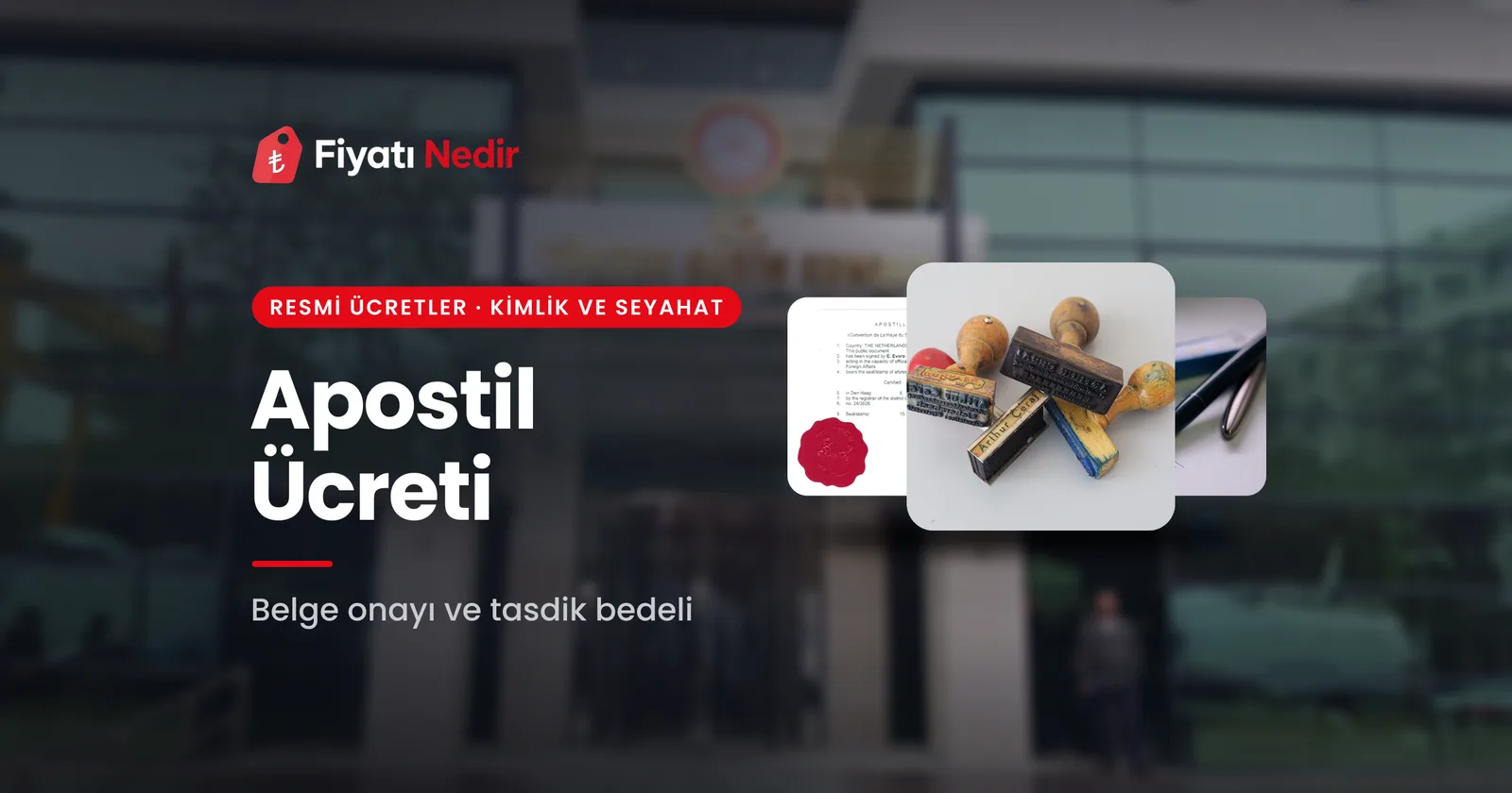 Apostil ücreti