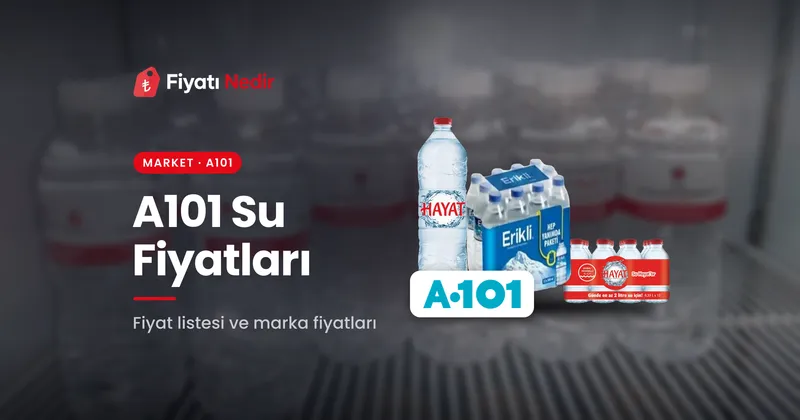 A101 Su Fiyatları