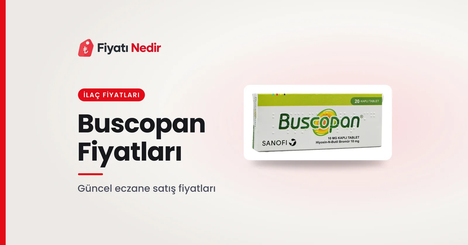 Buscopan Fiyatları