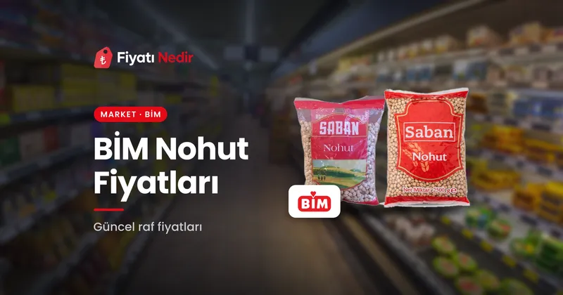 BİM Nohut Fiyatları