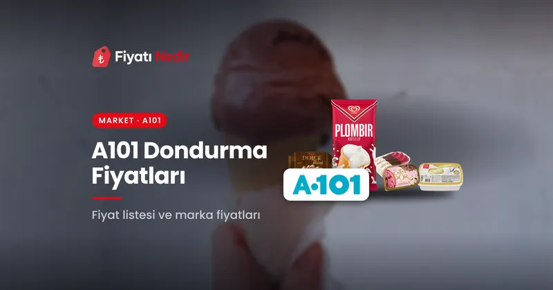 A101 Dondurma Fiyatları