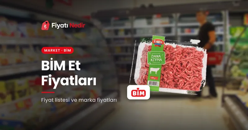 Bim et fiyatları