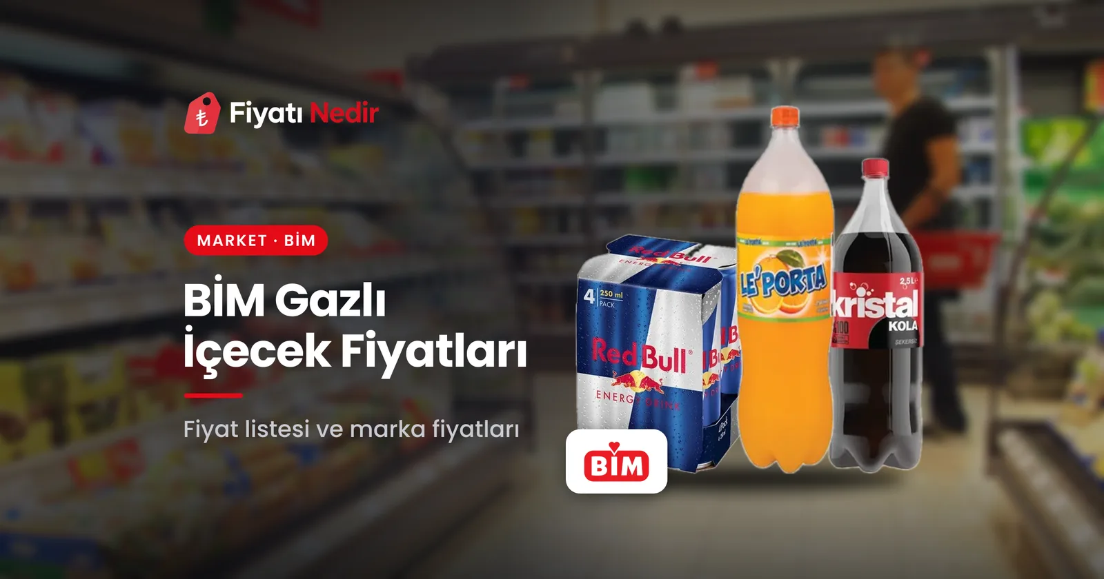 Bim gazlı içecek fiyatları