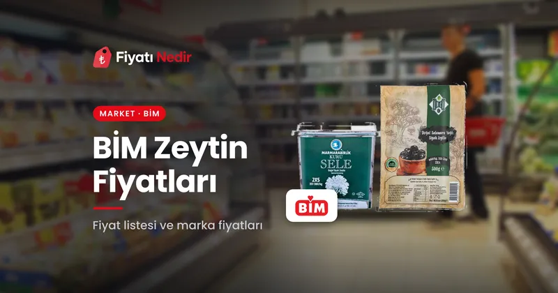 Bim zeytin fiyatları