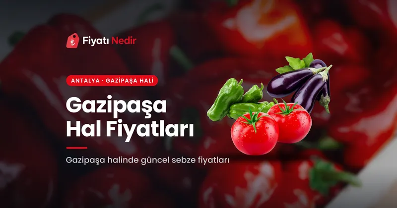 Gazipaşa Hal Fiyatları