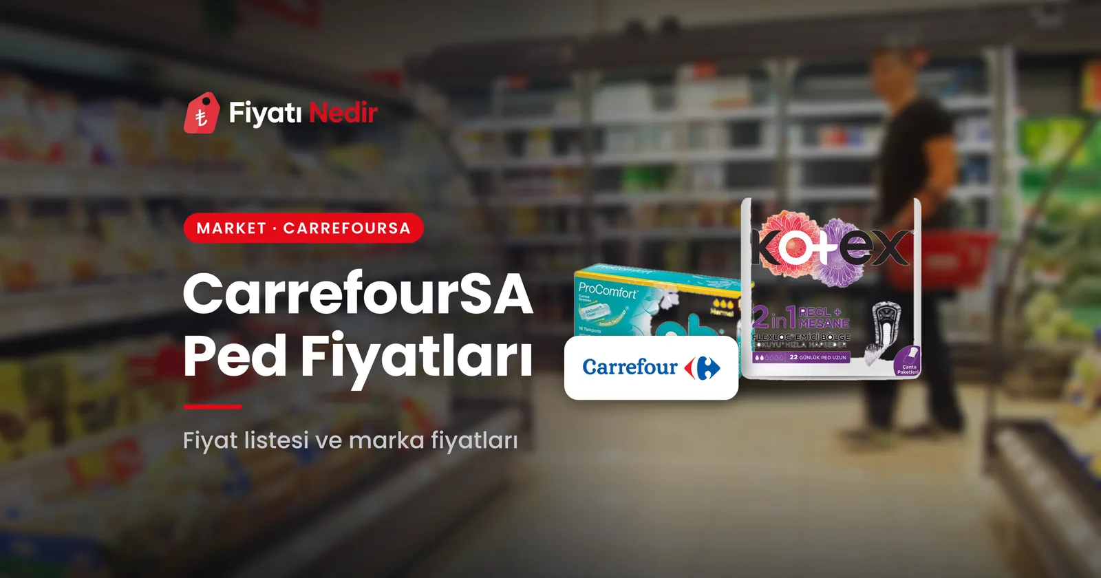 Carrefoursa ped fiyatları