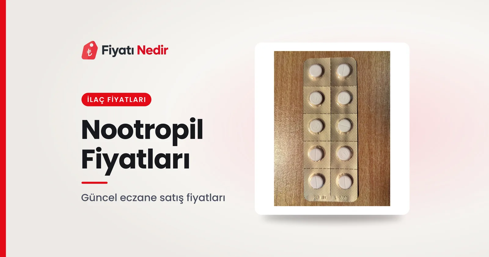 Nootropil Fiyatları