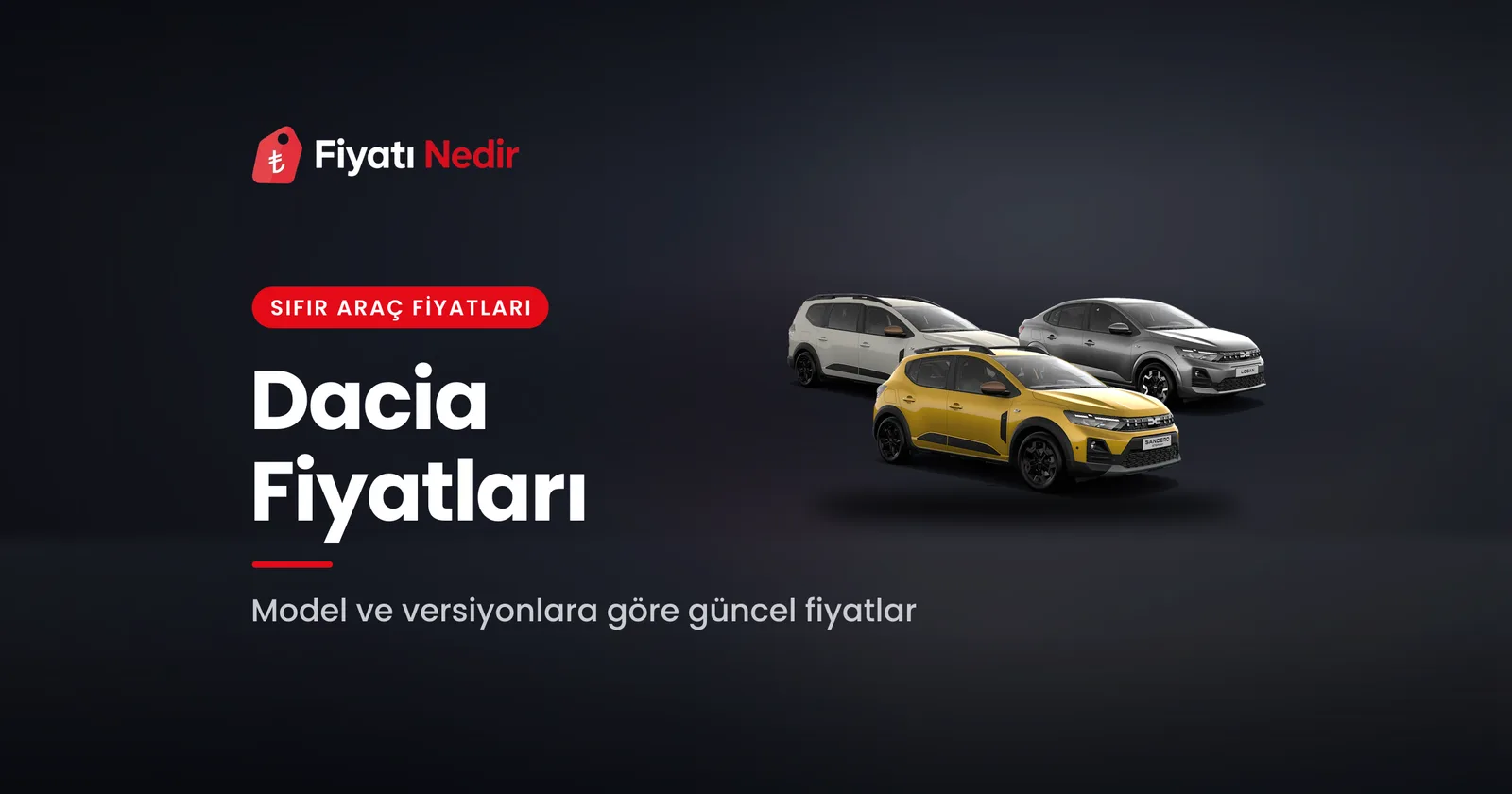 Dacia fiyatları