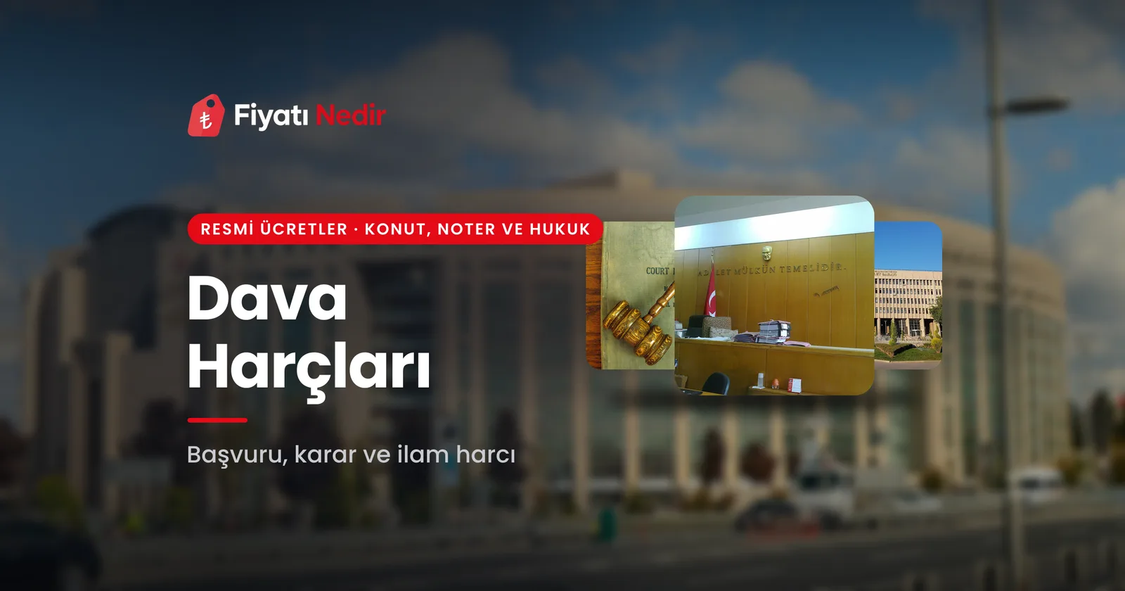Dava harçları