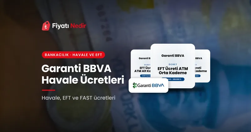 Garanti bbva havale ücretleri