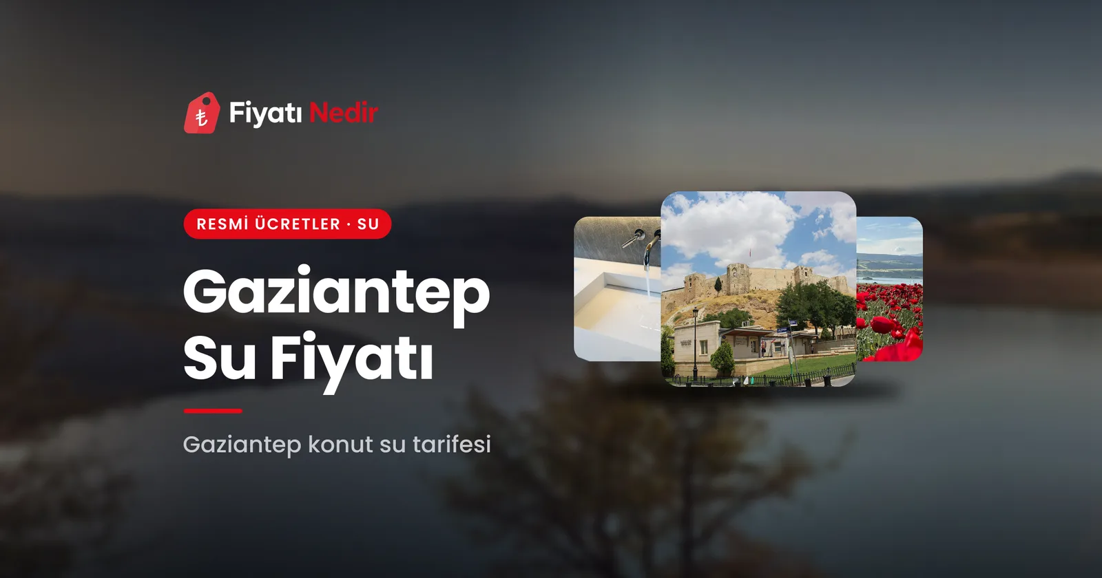 Gaziantep su fiyatı