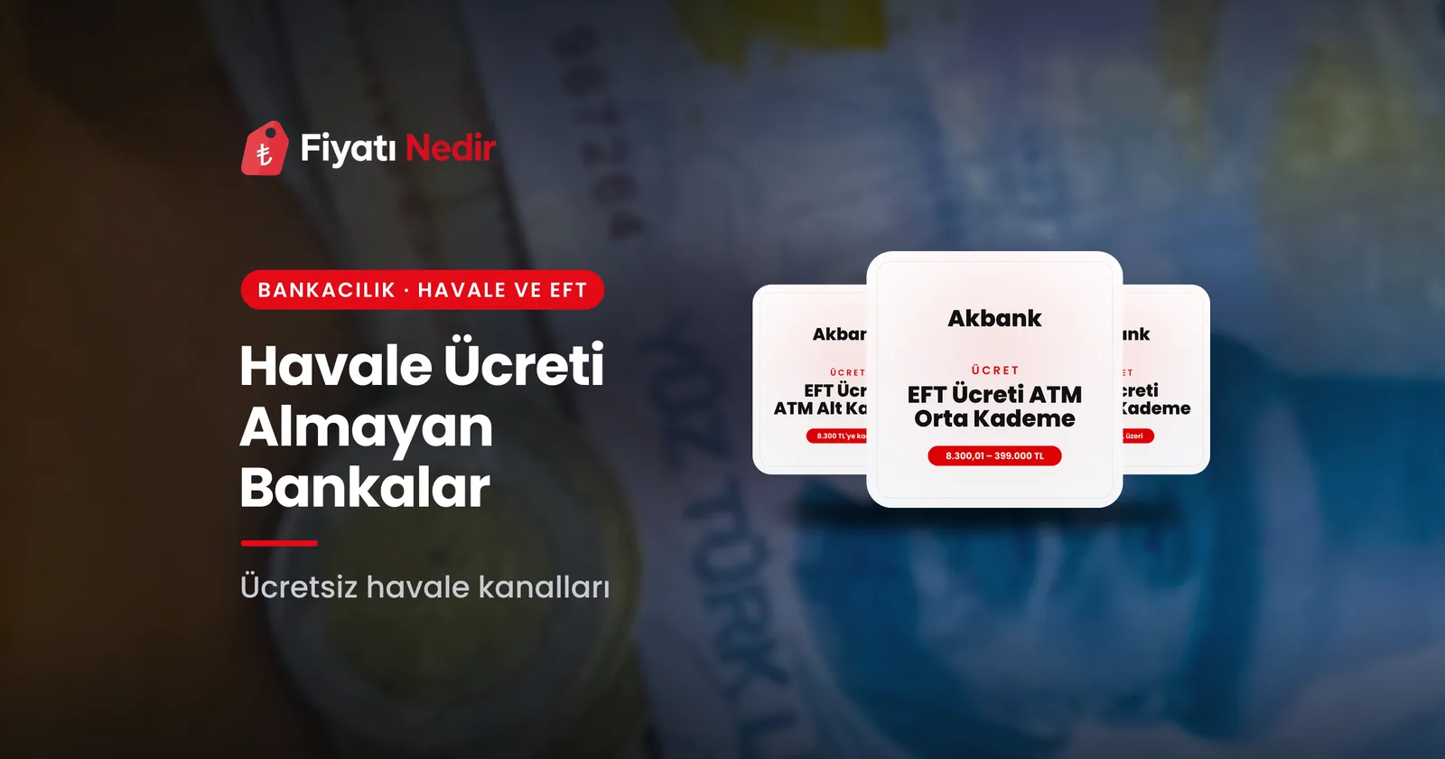 Havale ücreti almayan bankalar