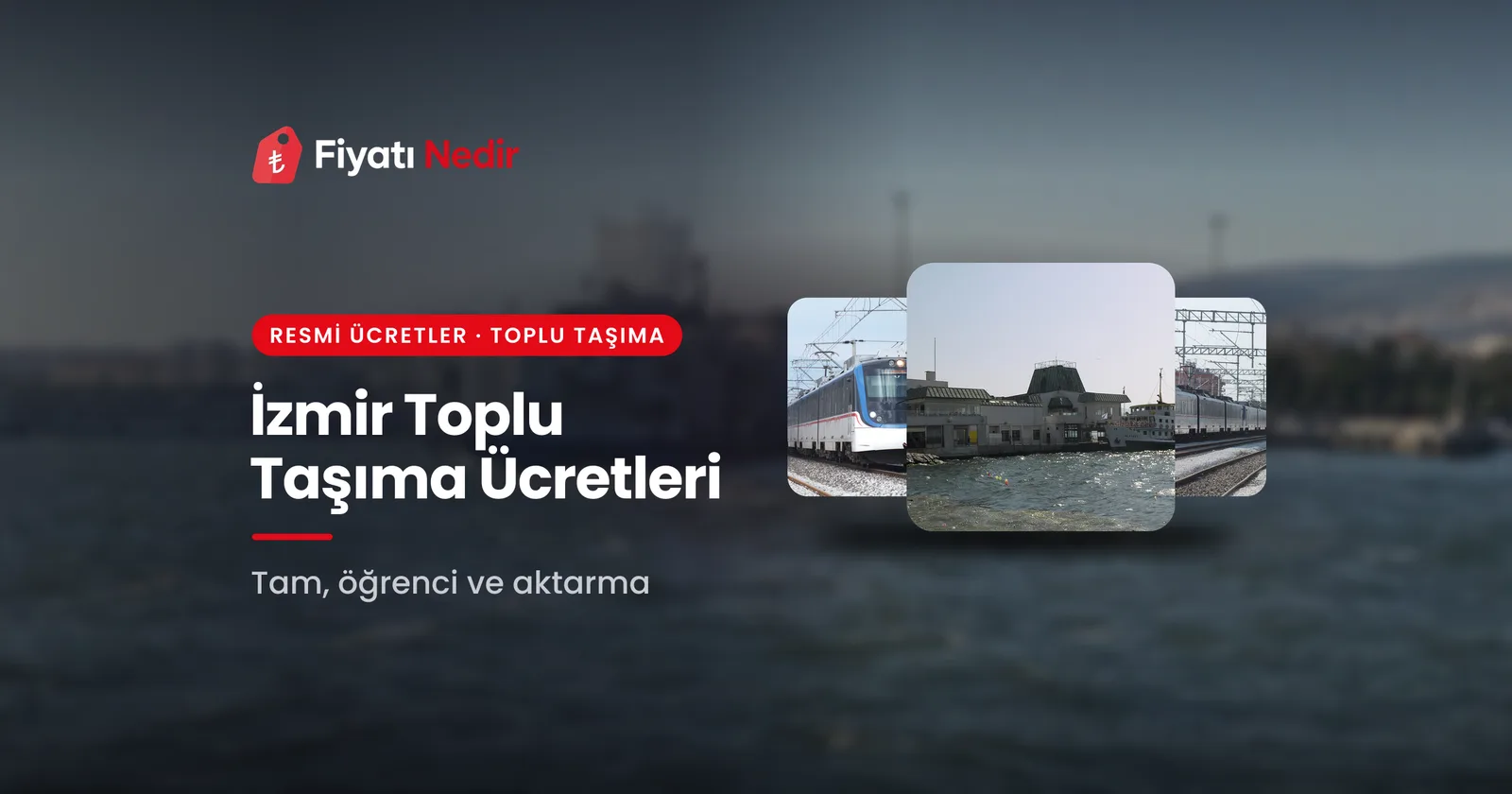 İzmir toplu taşıma ücretleri