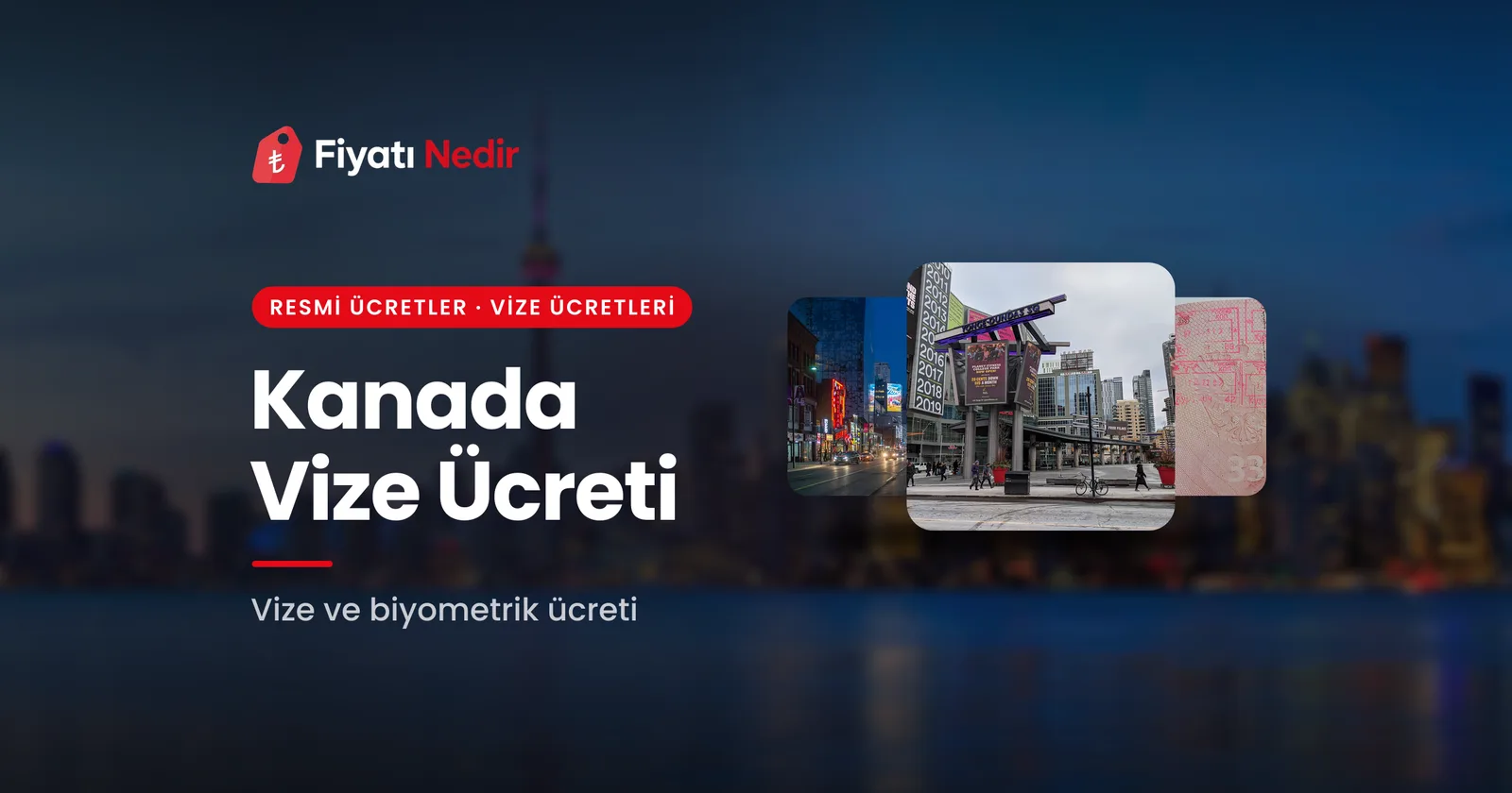 Kanada vize ücreti