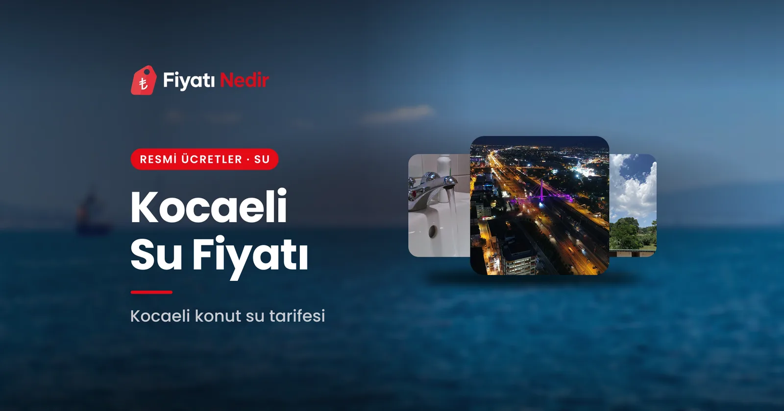 Kocaeli su fiyatı