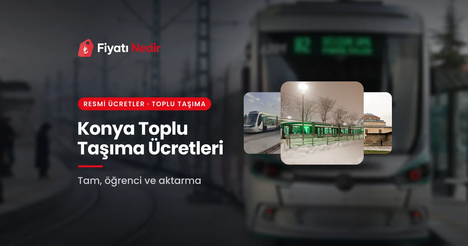 Konya toplu taşıma ücretleri