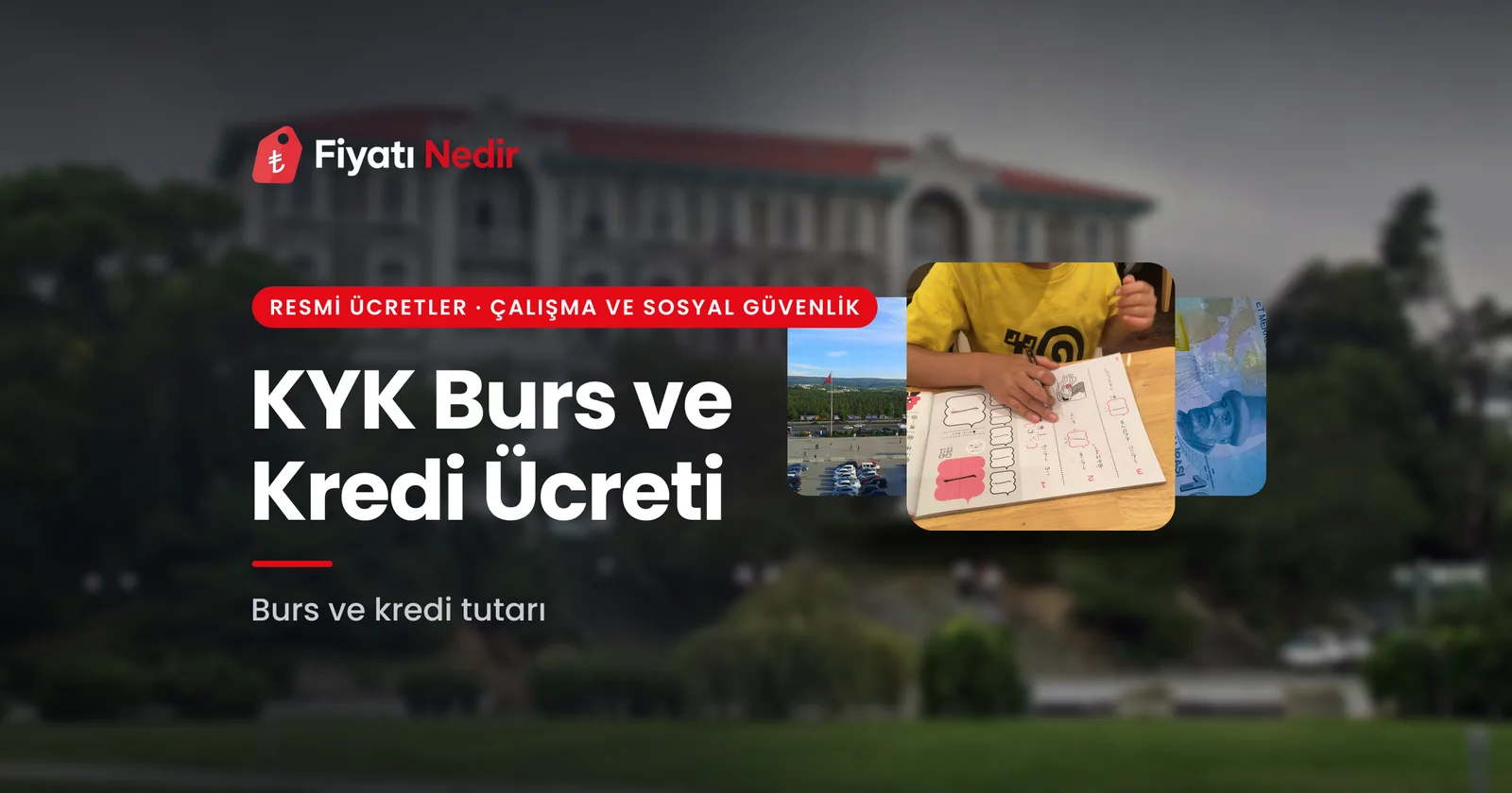 Kyk burs ve kredi ücreti