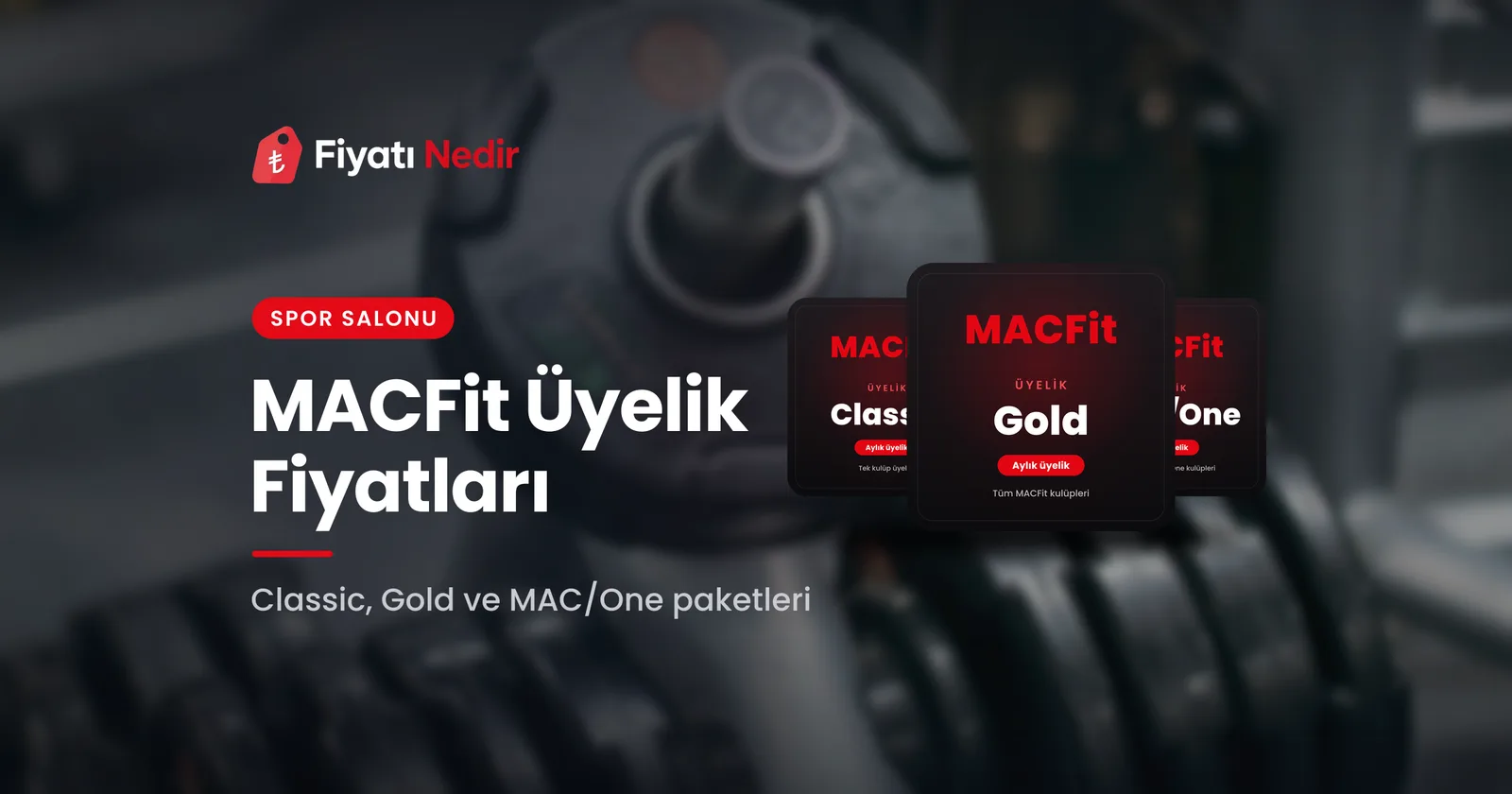 MACFit üyelik fiyatları