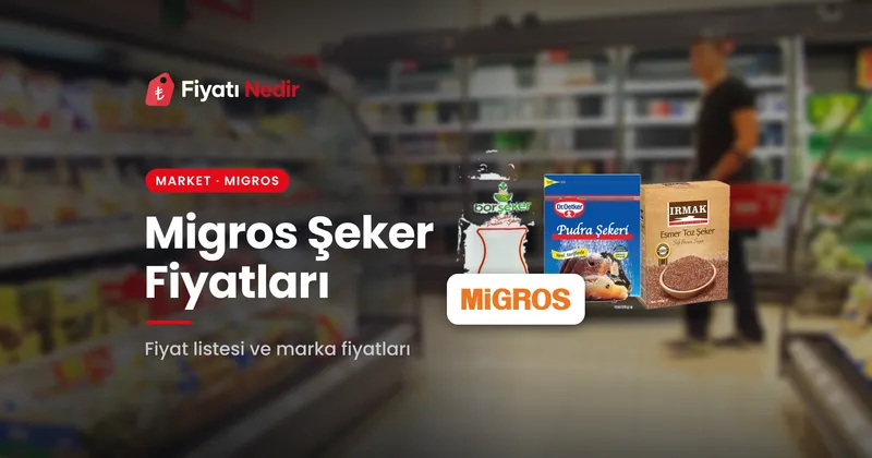 Migros şeker fiyatları