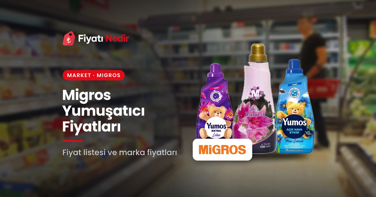 Migros yumuşatıcı fiyatları