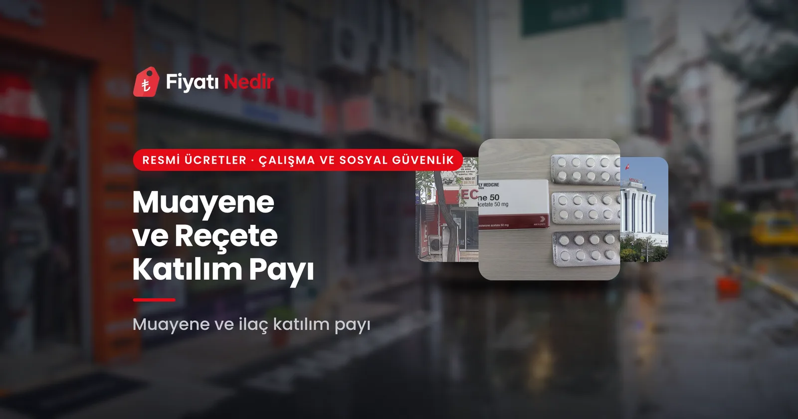 Muayene ve reçete katılım payı