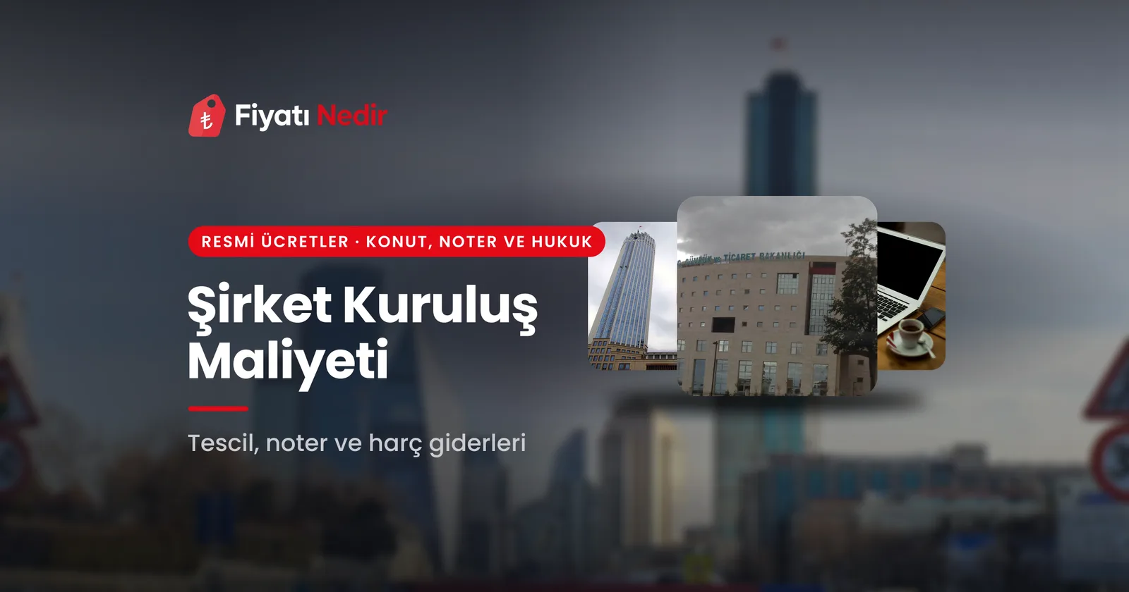 Şirket kuruluş maliyeti (resmi harç ve ödemeler)