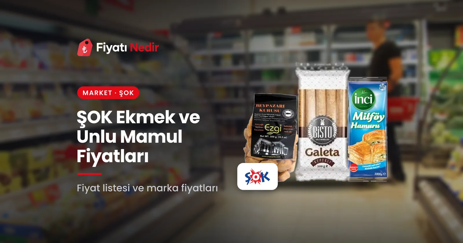 Şok ekmek ve unlu mamul fiyatları
