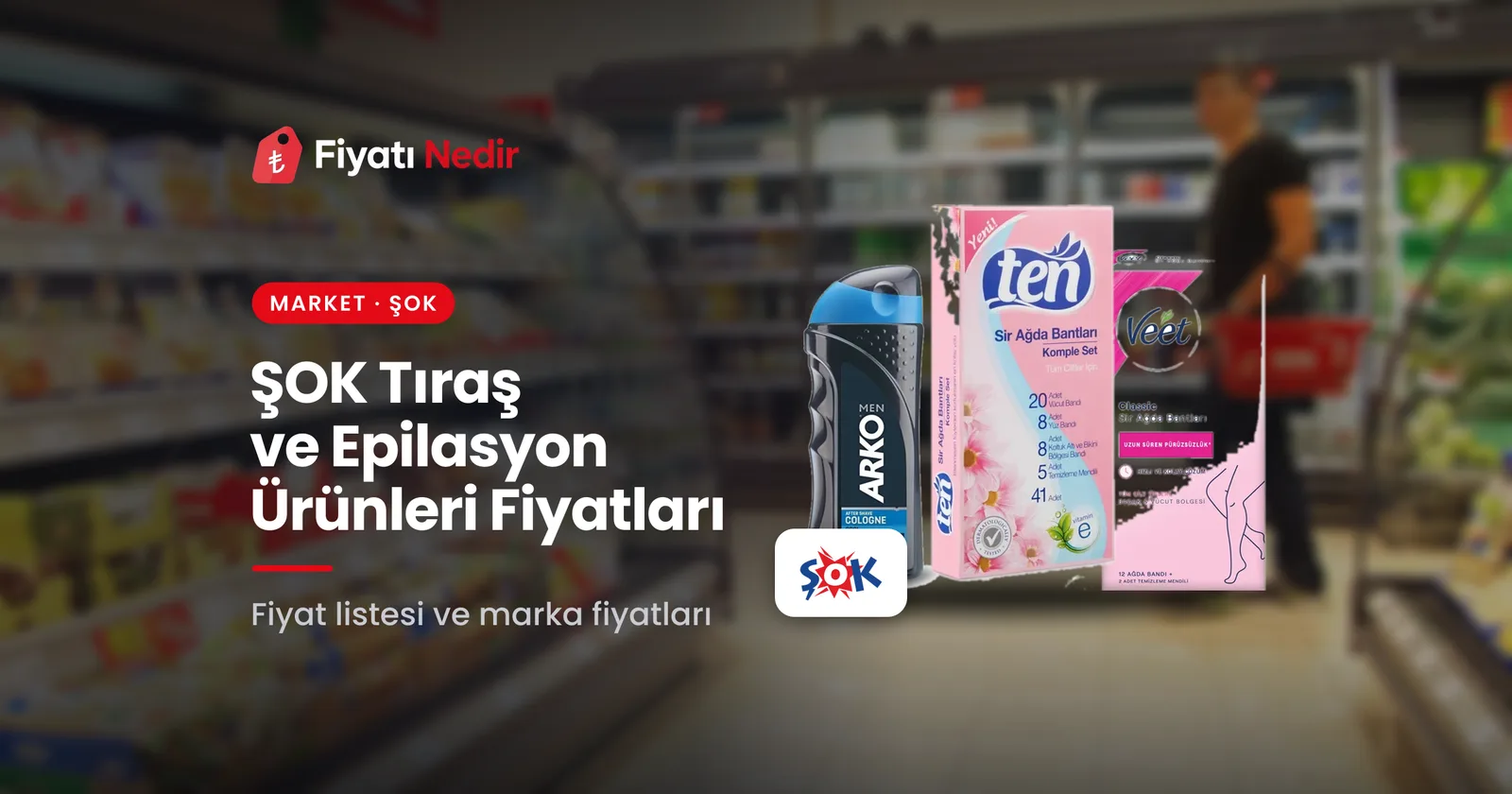 Şok tıraş ve epilasyon ürünleri fiyatları