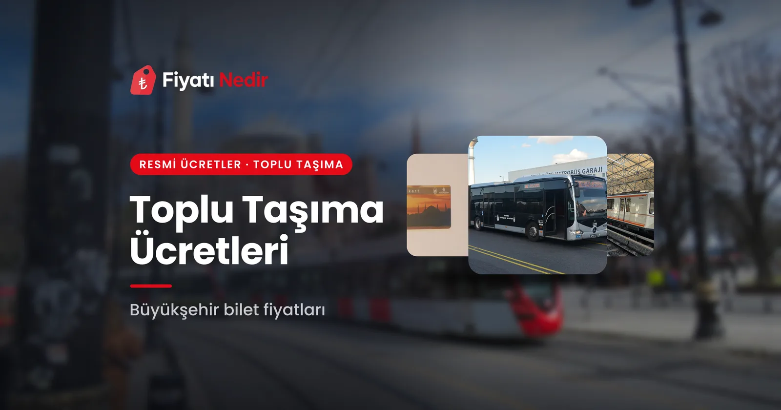 Toplu taşıma ücretleri