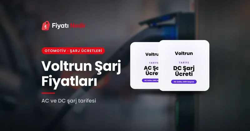 Voltrun şarj fiyatları