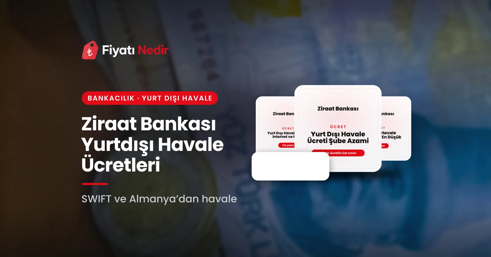 Ziraat bankası yurtdışı havale ücretleri