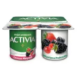 Activia Probiyotik Yoğurt Orman Meyveli 4x100 g