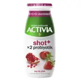 Activia Shot+ Nar Ve Çilek 80 ml