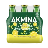 Akmina Limon Ve C Vitaminli Maden Suyu 6x200 ml
