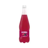 Akmina Vişne-Karadut Aromalı Maden Suyu 1 L