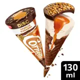 Algida Cornetto Disc Vanilya Karamel 130 ml