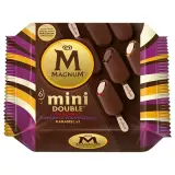 Algida Magnum Mini Double Çikolata Böğürtlen Karadut Karamel Dondurma 6x57,5 ml