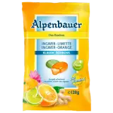 Alpenbauer Ingwer Limette Orange Klassik-Bonbons vegan 120g